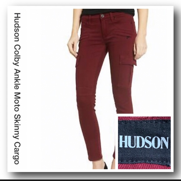 Hudson Colby Ankle Moto Skinny 26 EUC - Picture 13 of 14